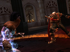 Exiting the Avernus catacombs, Raziel meets Kain