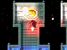 The heavenly part of Avernus Cathedral during a rain/firestorm