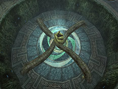 The Elder God blocks the Spirit Forge