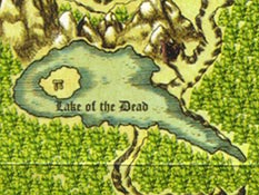 The Lake of the Dead as it appears on a Blood Omen map