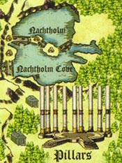 Nachtholm and Nachtholm Cove on a Blood Omen map