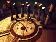 The Pillars inside the Sanctuary of the Clans, as seen in Soul Reaver's opening FMV