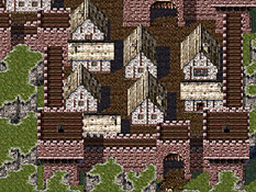 The walled town of Steinchencröe