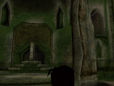 The entrance to the Tomb of the Sarafan