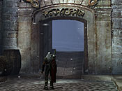 The Sarafan Stronghold's entrance gate