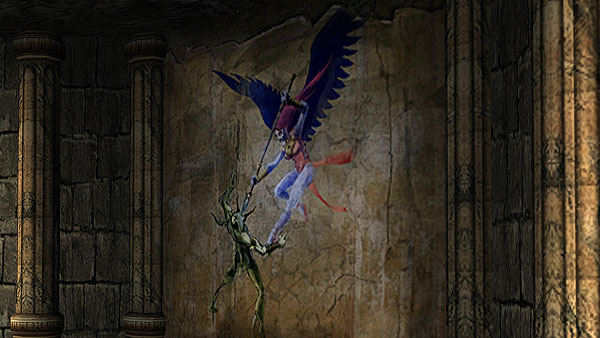 Ancient Vampire Hero using the Soul Stealer Spear