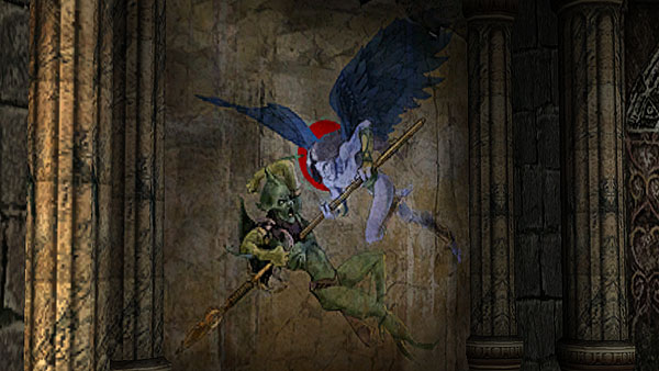 Ancient Vampire Hero using the Heart Seeker Spear