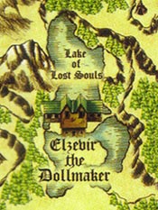 The Lake of Lost Souls as it appears on a Blood Omen map