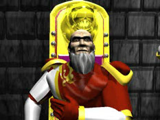 The mourning king