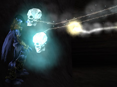 Raziel with human and demon souls in Soul Reaver 2