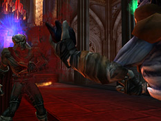 Raziel mocks Kain by using the phrase when he seizes the Heart of Darkness