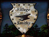A blacksmith's sign